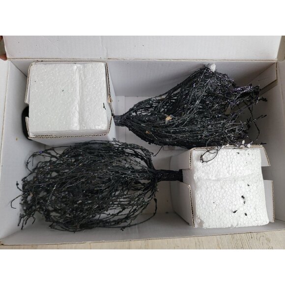 Dept 56 53087 NEW Spooky willows Halloween village accessory glitter set - Picture 4 of 6